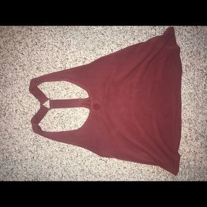 tank top with triangle straps